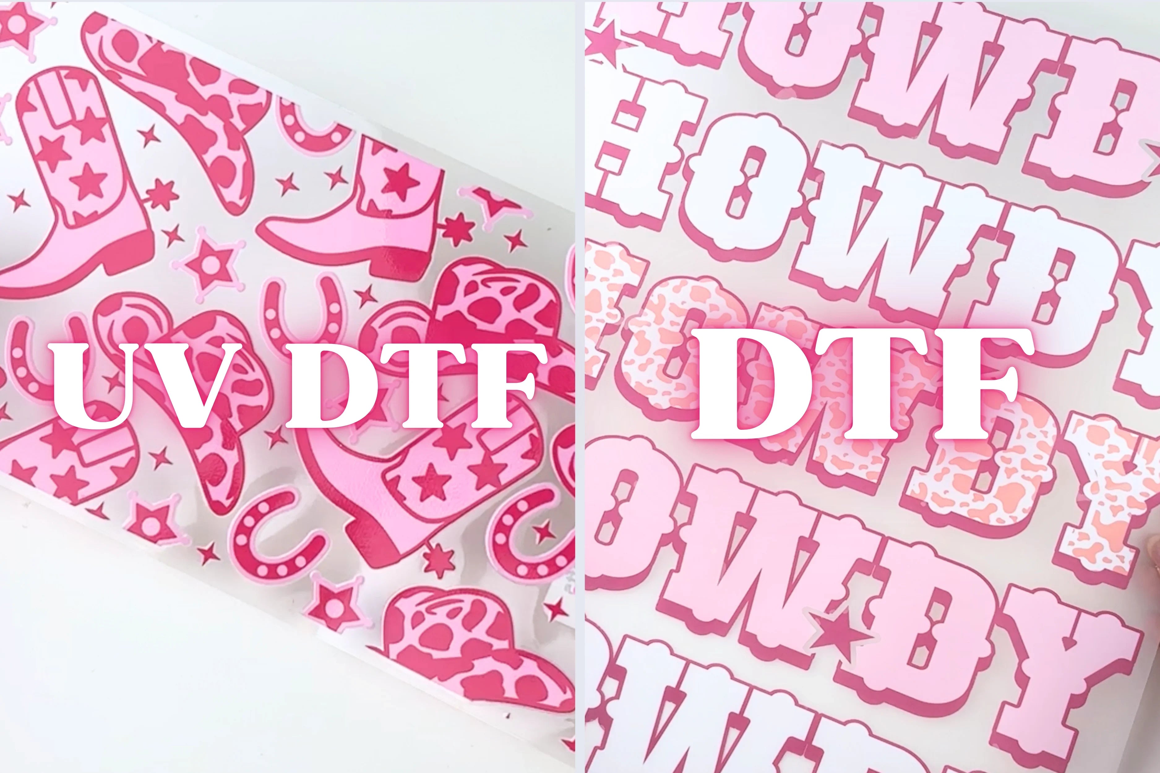 UV DTF vs. DTF Transfers: What’s the Difference?