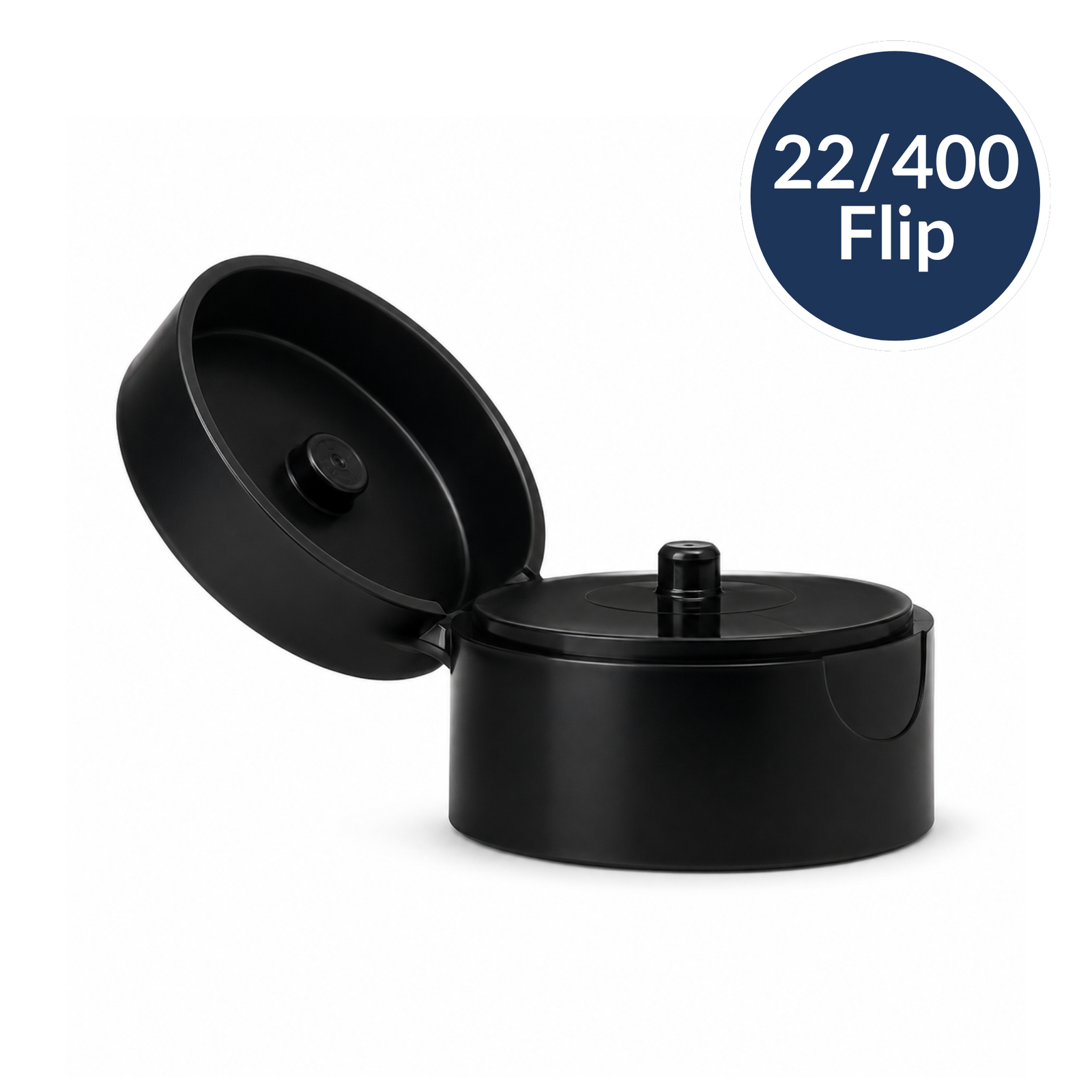 Flip Top Black Smooth -22/400 1.5