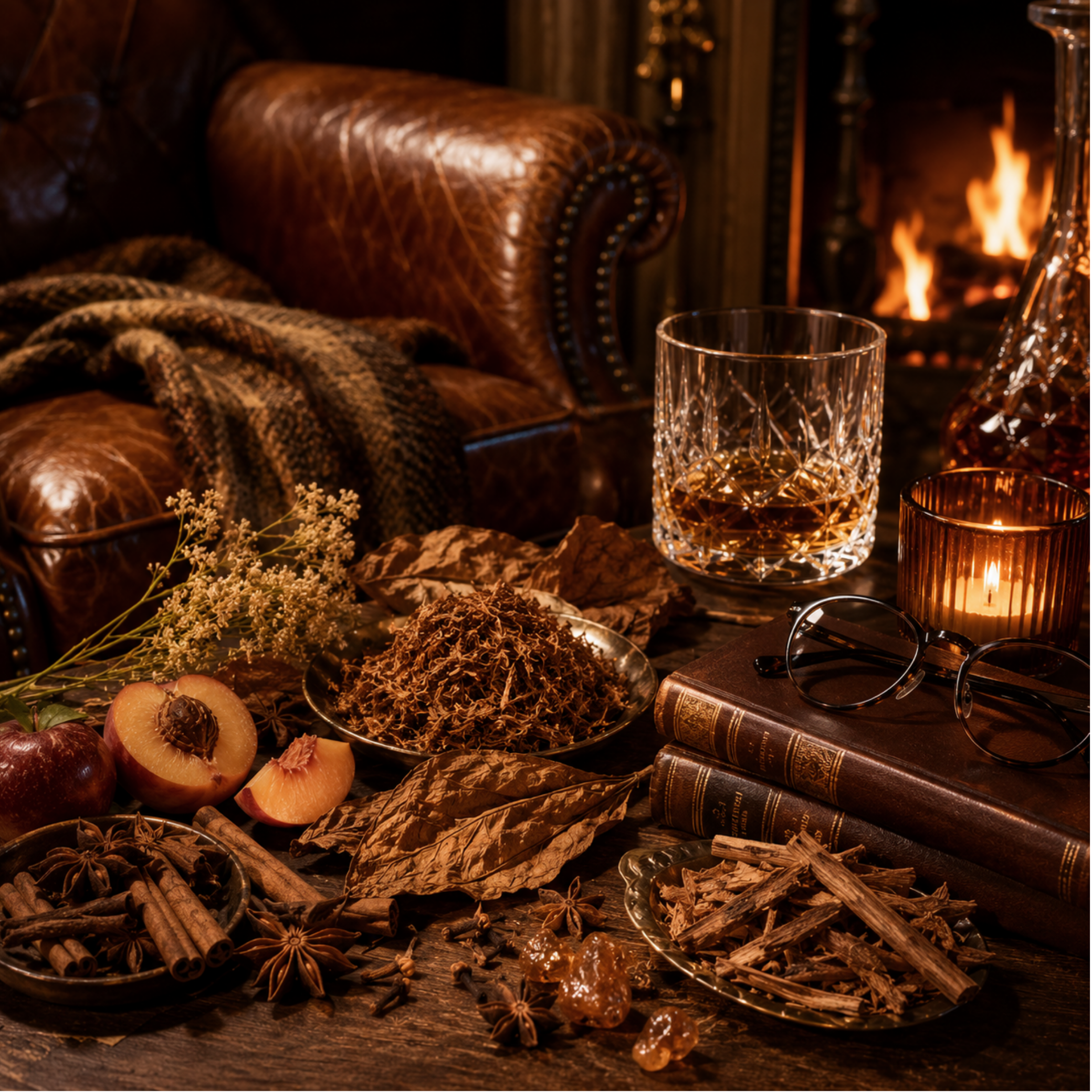 Tobacco Leaf & Amber Fragrance Oil