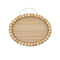 Wood Oval with Beaded Edge - 8" x 11" - DIY Craft Warehouse DIY Craft Warehouse