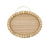 Wood Oval with Beaded Edge - 8" x 11" - DIY Craft Warehouse DIY Craft Warehouse