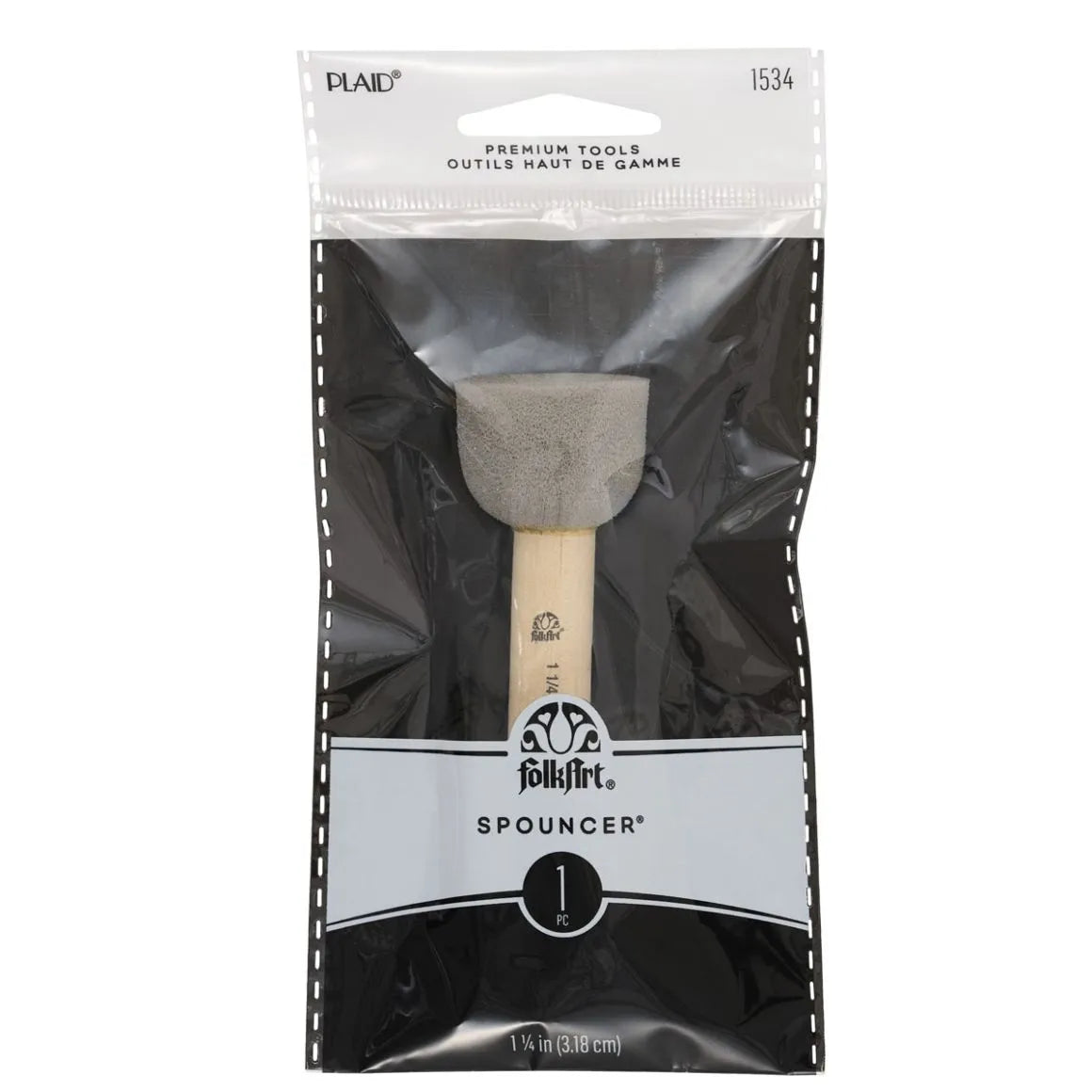 FolkArt spouncer paint brush in retail packaging, Master Maker Crafts wholesale supplies Ohio DIY Craft Warehouse