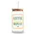 Coffee Teach Repeat 2 Decals 3.5" UV DTF Decal