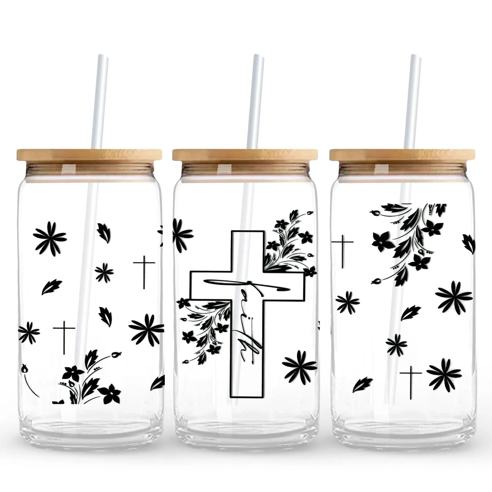 UV DTF Wrap - Cross & Faith - DIY Craft Warehouse