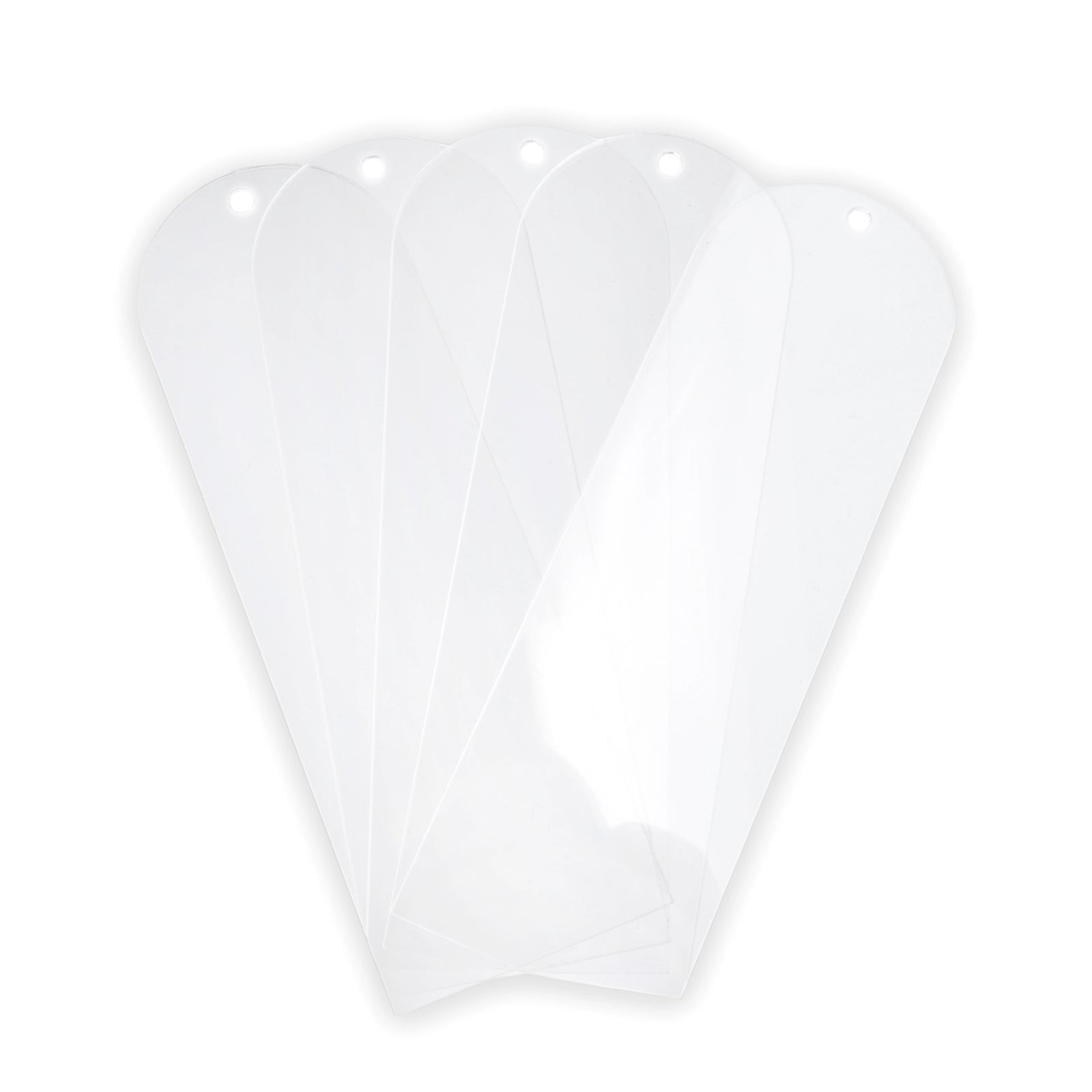 Master Maker Crafts -  Acrylic Bookmark Rectangle - (5 Pack - 6