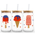UV DTF Wrap - Americana Ice Cream - DIY Craft Warehouse DIY Craft Warehouse