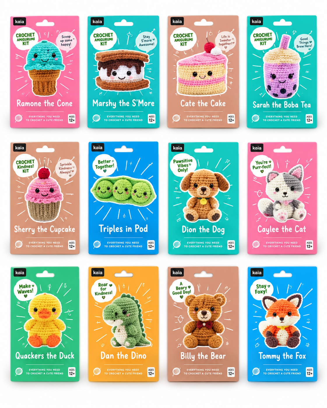 Amigurumi Crochet Kits - 350/Lot