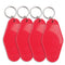 Retro Motel Keychain with Silver Ring - Apple Red - DIY Craft Warehouse DIY Craft Warehouse