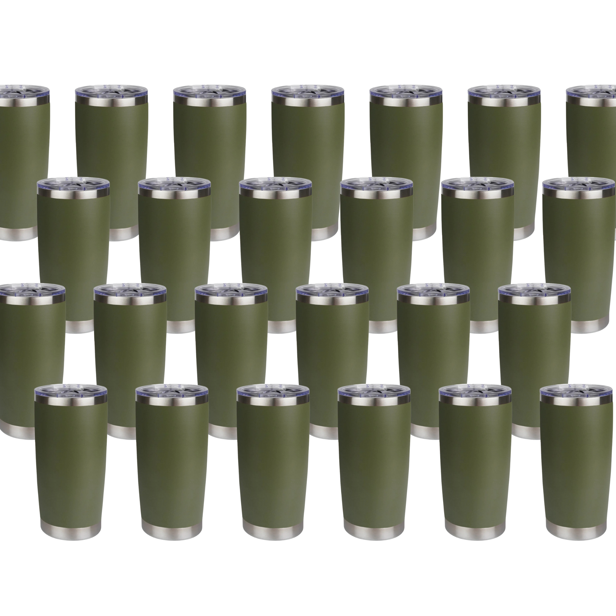 Master Maker Crafts -  20 oz Travel Tumbler - Army Green (25 Piece CASE) | Master Maker Crafts - Wholesale Craft Supplies - Fast Shipping from Ohio DIY Craft Warehouse