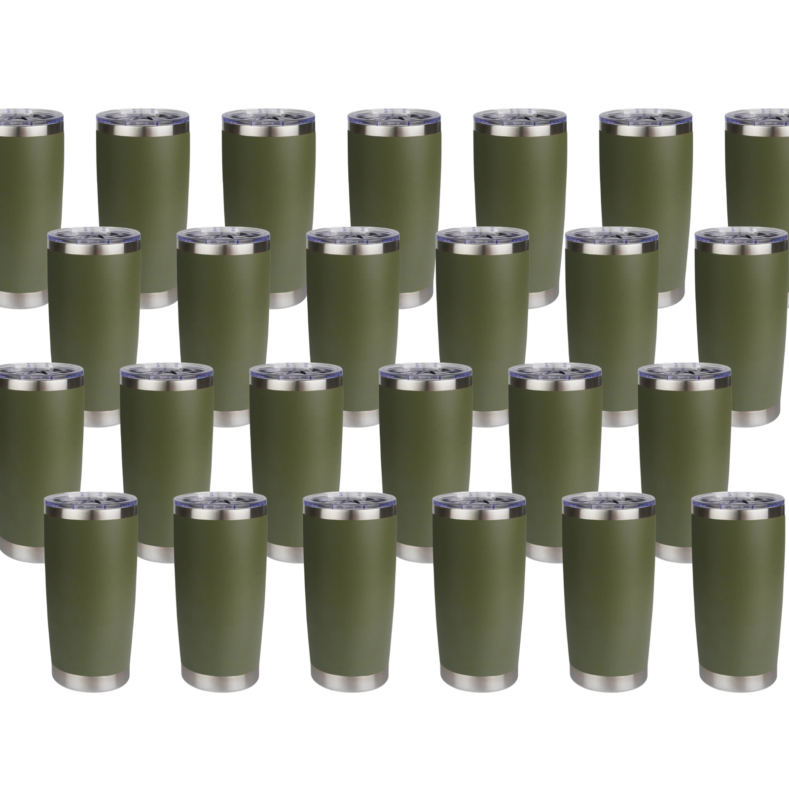 Master Maker Crafts -  20 oz Travel Tumbler - Army Green (25 Piece CASE) | Master Maker Crafts - Wholesale Craft Supplies - Fast Shipping from Ohio
