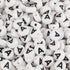Master Maker Crafts wholesale white letter A beads, bulk craft supplies, fast shipping Ohio DIY Craft Warehouse