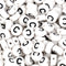Master Maker Crafts wholesale craft supplies, white letter C beads, fast shipping Ohio DIY Craft Warehouse