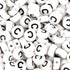 Master Maker Crafts wholesale craft supplies, white letter C beads, fast shipping Ohio DIY Craft Warehouse
