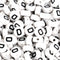 White round beads with black letter D, Master Maker Crafts wholesale craft supplies Ohio DIY Craft Warehouse