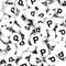 Master Maker Crafts wholesale white round letter P beads, bulk craft supplies Ohio, fast shipping DIY Craft Warehouse