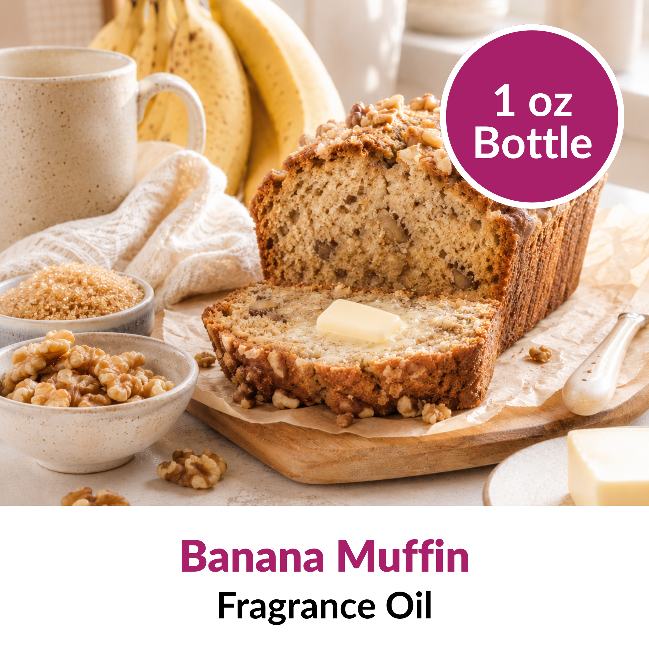 Banana Muffin Fragrance Oil (1 oz)