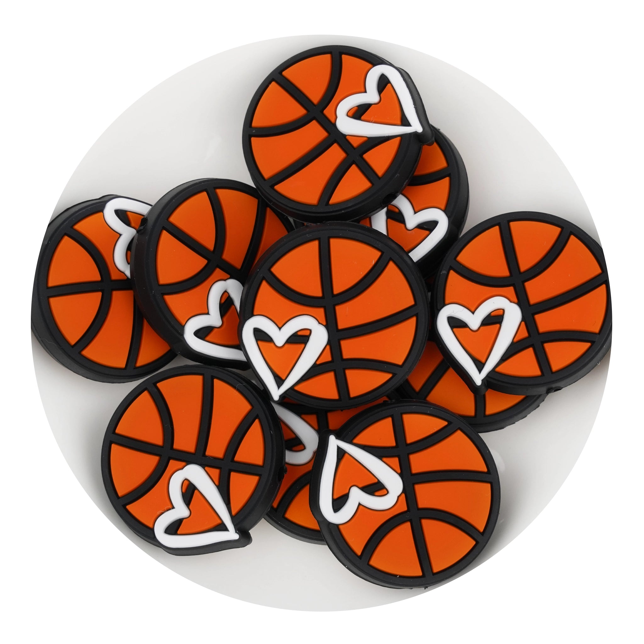 Sport Balls Silicone Focal Beads | Master Maker Crafts - Wholesale Craft Supplies - Fast Shipping from Ohio DIY Craft Warehouse