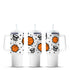 Basketball print 40oz tumblers with handles, Master Maker Crafts wholesale, fast shipping Ohio DIY Craft Warehouse