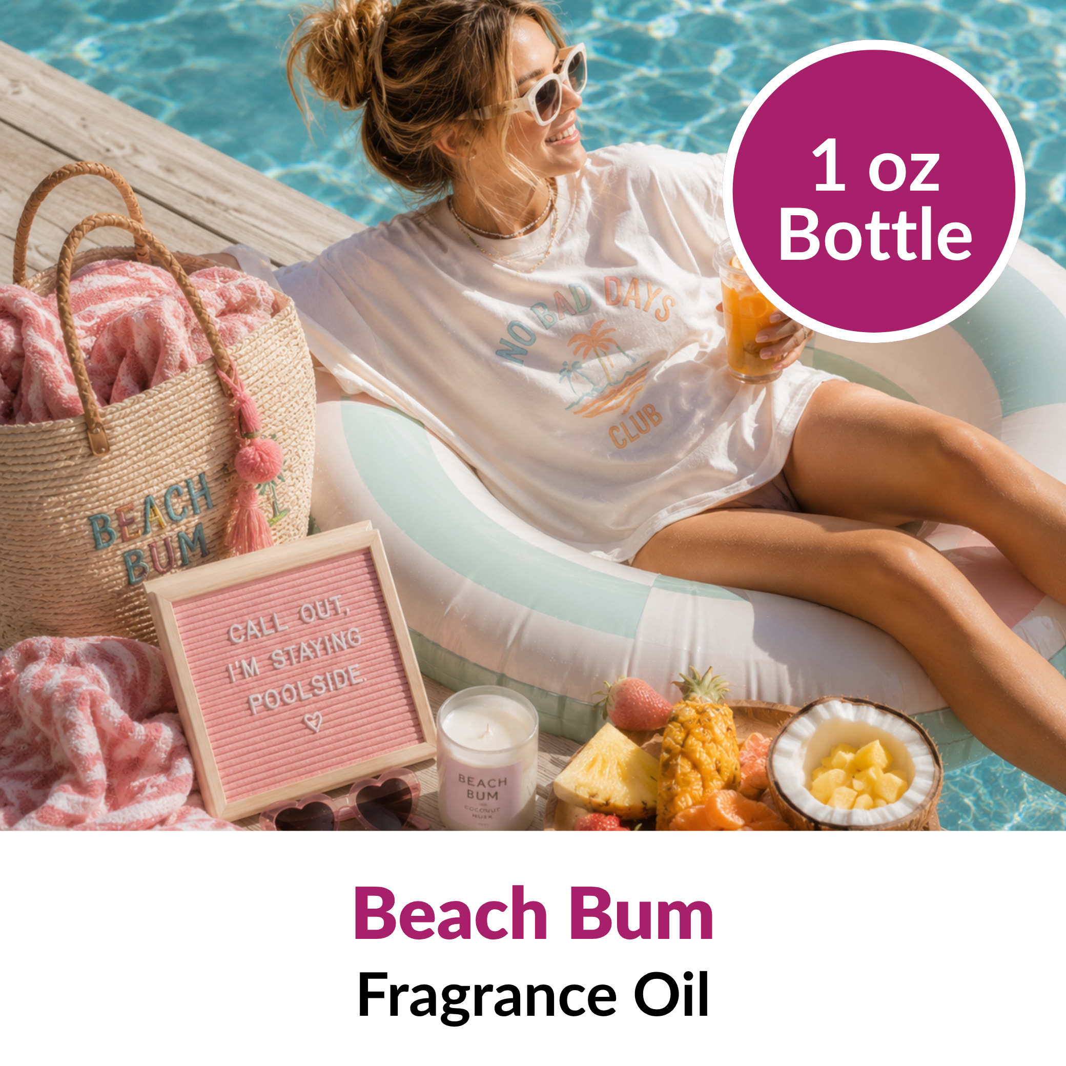 Beach Bum Fragrance Oil (1 oz)