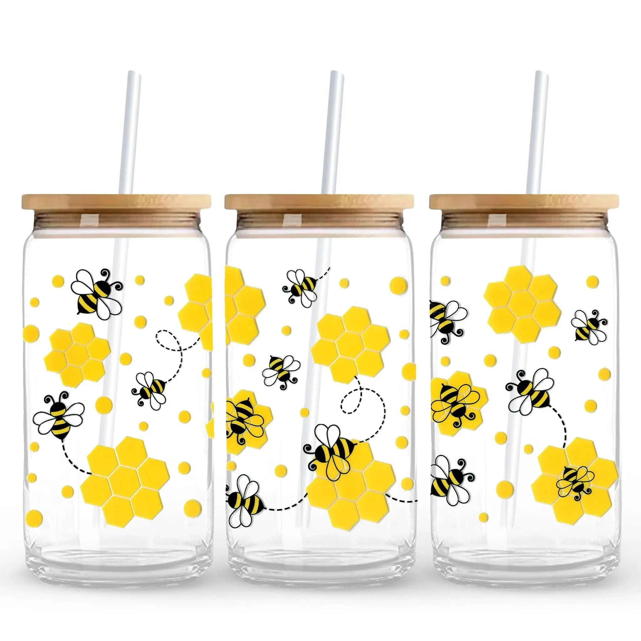 UV DTF Wrap - Bees & Honey - DIY Craft Warehouse DIY Craft Warehouse