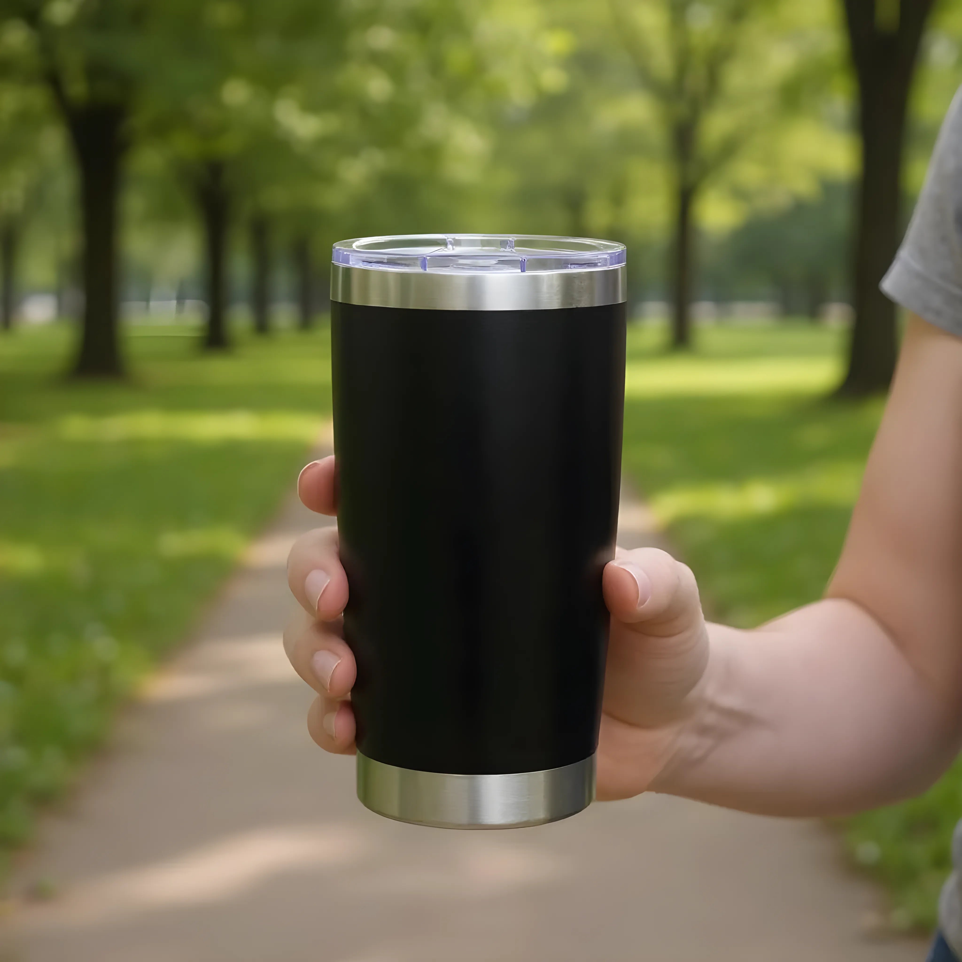 Master Maker Crafts -  20 oz Travel Tumbler - Black DIY Craft Warehouse