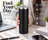 20 oz Tall Skinny Tumbler - Black (25/Case)