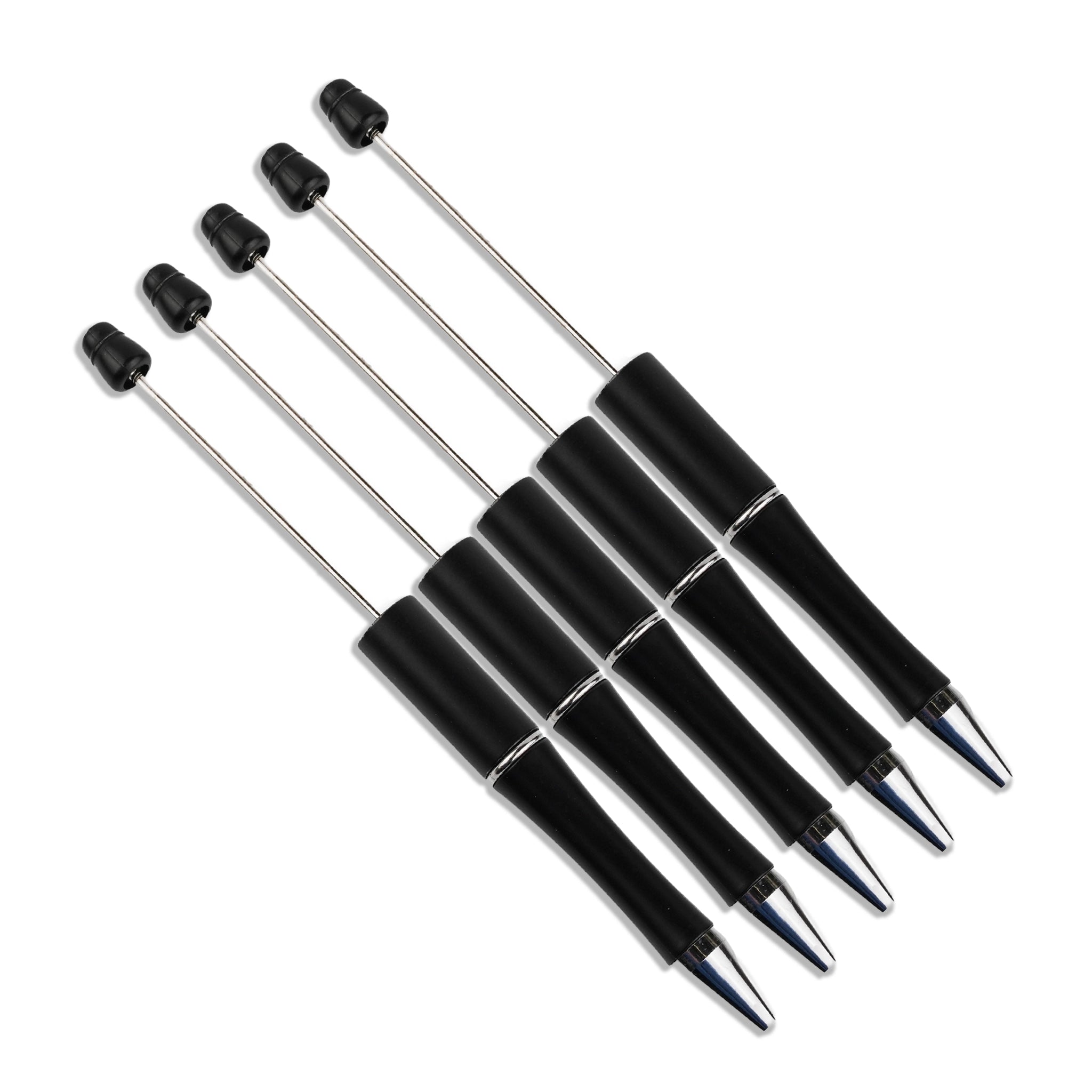 Pen Bead-Able - Black (5 Pens) - DIY Craft Warehouse DIY Craft Warehouse