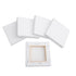 Master Maker Crafts blank stretched canvas 4x4 pack, wholesale craft supplies, Ohio fast shipping DIY Craft Warehouse