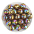 Master Maker Crafts -  Acrylic Round String Disco Bling Beads - Brown Rainbow Iridescent (5 per Bag - 16mm) | Master Maker Crafts - Wholesale Craft Supplies - Fast Shipping from Ohio DIY Craft Warehouse