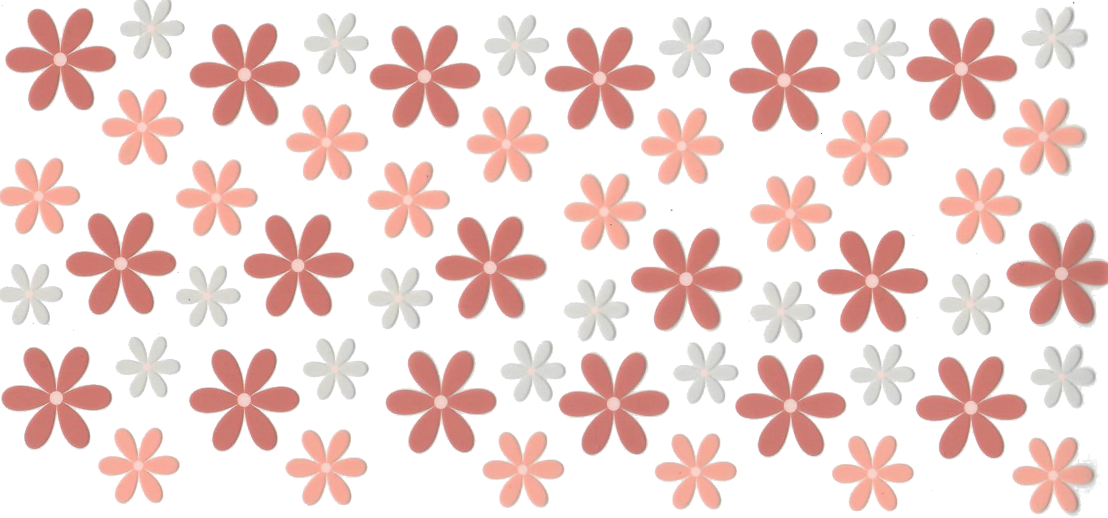 Blossom Breeze pink and white daisy flower embellishments, wholesale craft supplies, Master Maker Crafts, fast shipping Ohio DIY Craft Warehouse