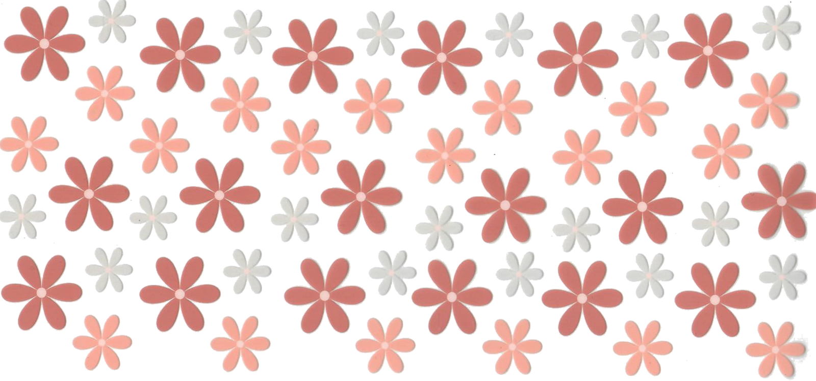 Blossom Breeze pink and white daisy flower embellishments, wholesale craft supplies, Master Maker Crafts, fast shipping Ohio
