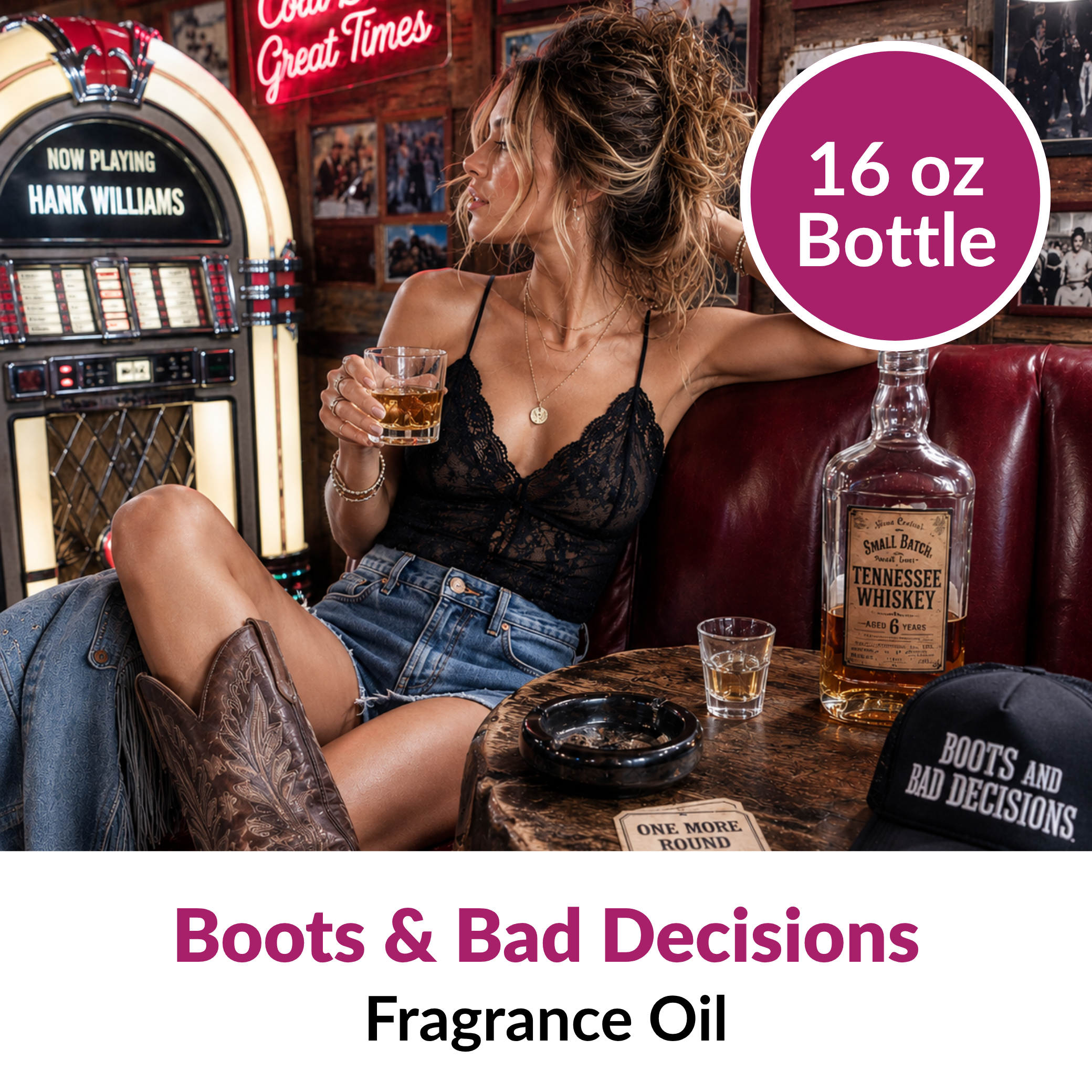 Boots & Bad Decisions Fragrance Oil (16 oz)