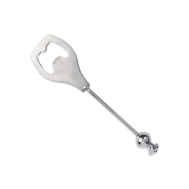 Blank metal beadable bottle opener craft supply on white background, fast shipping USA