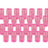 Master Maker Crafts -  16 oz Glass Can Single Wall - Bright Pink (25 Piece CASE) | Master Maker Crafts - Wholesale Craft Supplies - Fast Shipping from Ohio DIY Craft Warehouse