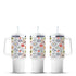 Butterfly garden floral tumblers with handles, Master Maker Crafts wholesale craft supplies Ohio DIY Craft Warehouse