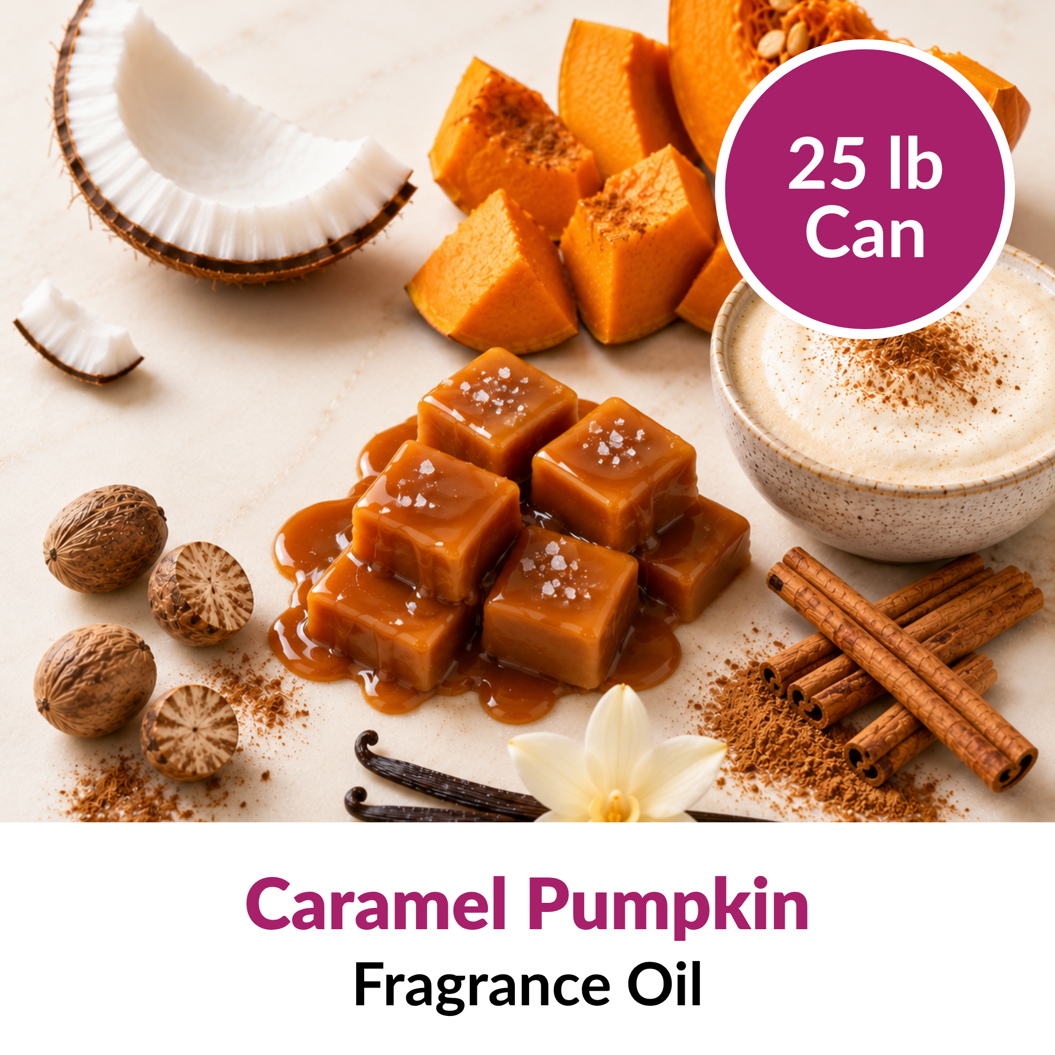 Caramel Pumpkin Fragrance Oil (4 oz)