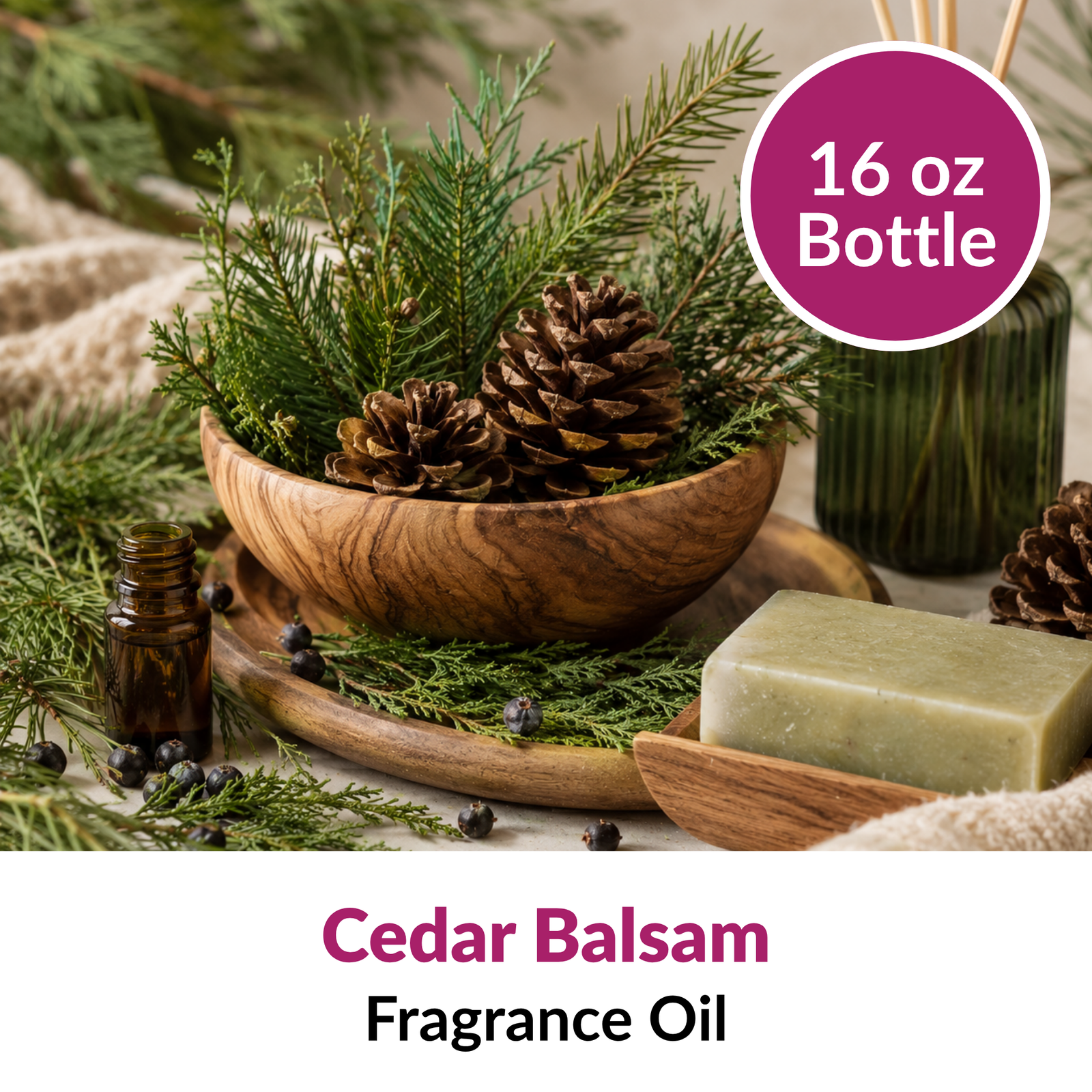 Cedar & Balsam Fragrance Oil (16 oz)