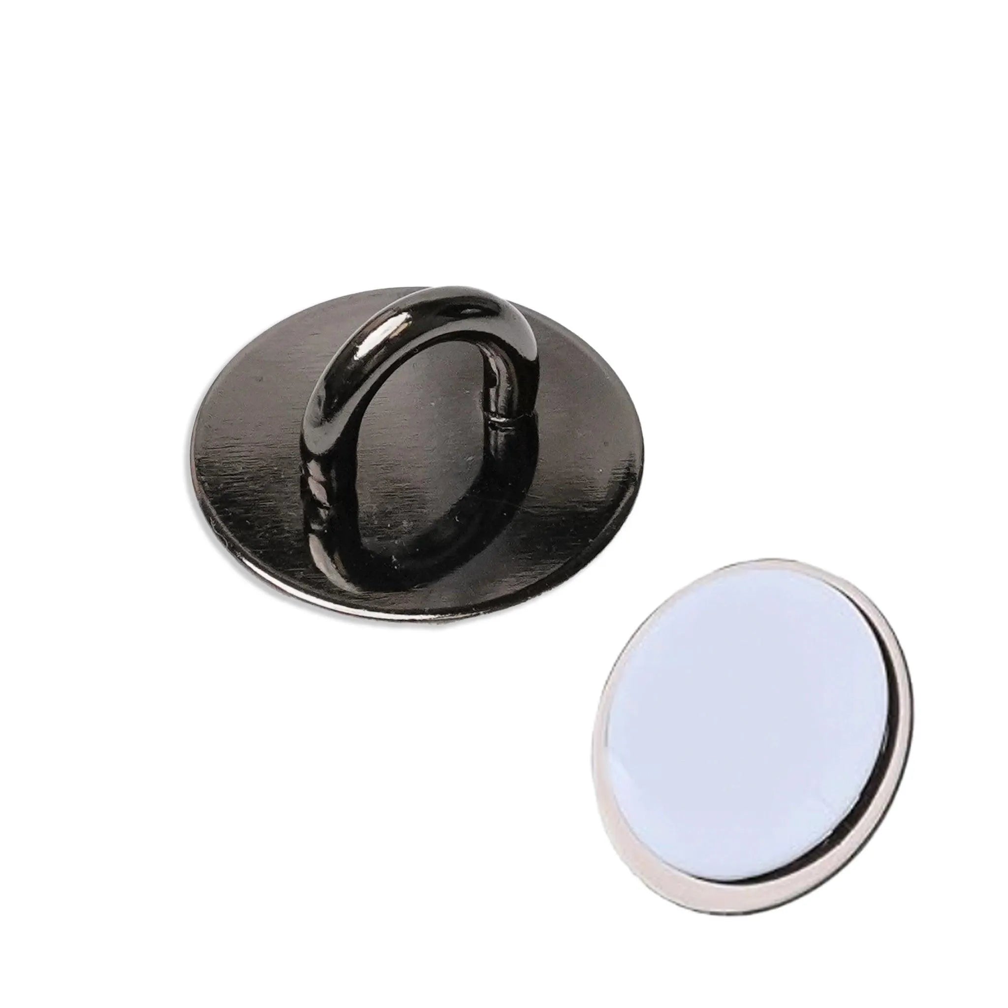 Charm Grip Base Circle - Pewter - DIY Craft Warehouse DIY Craft Warehouse