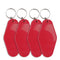 Retro Motel Keychain with Silver Ring - Cherry Red - DIY Craft Warehouse DIY Craft Warehouse