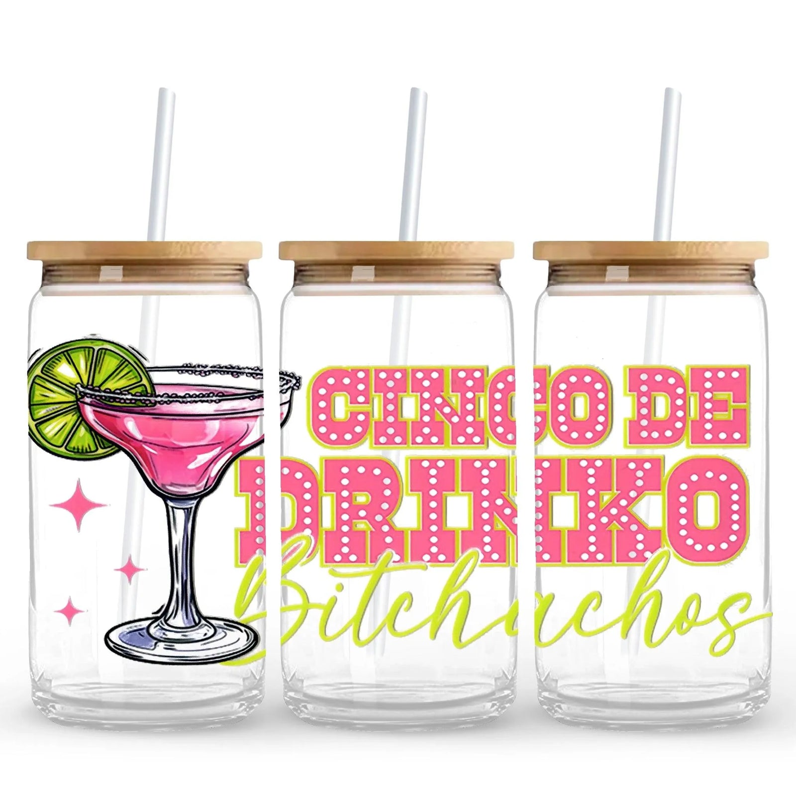 UV DTF Wrap - Cinco De Drinko - DIY Craft Warehouse
