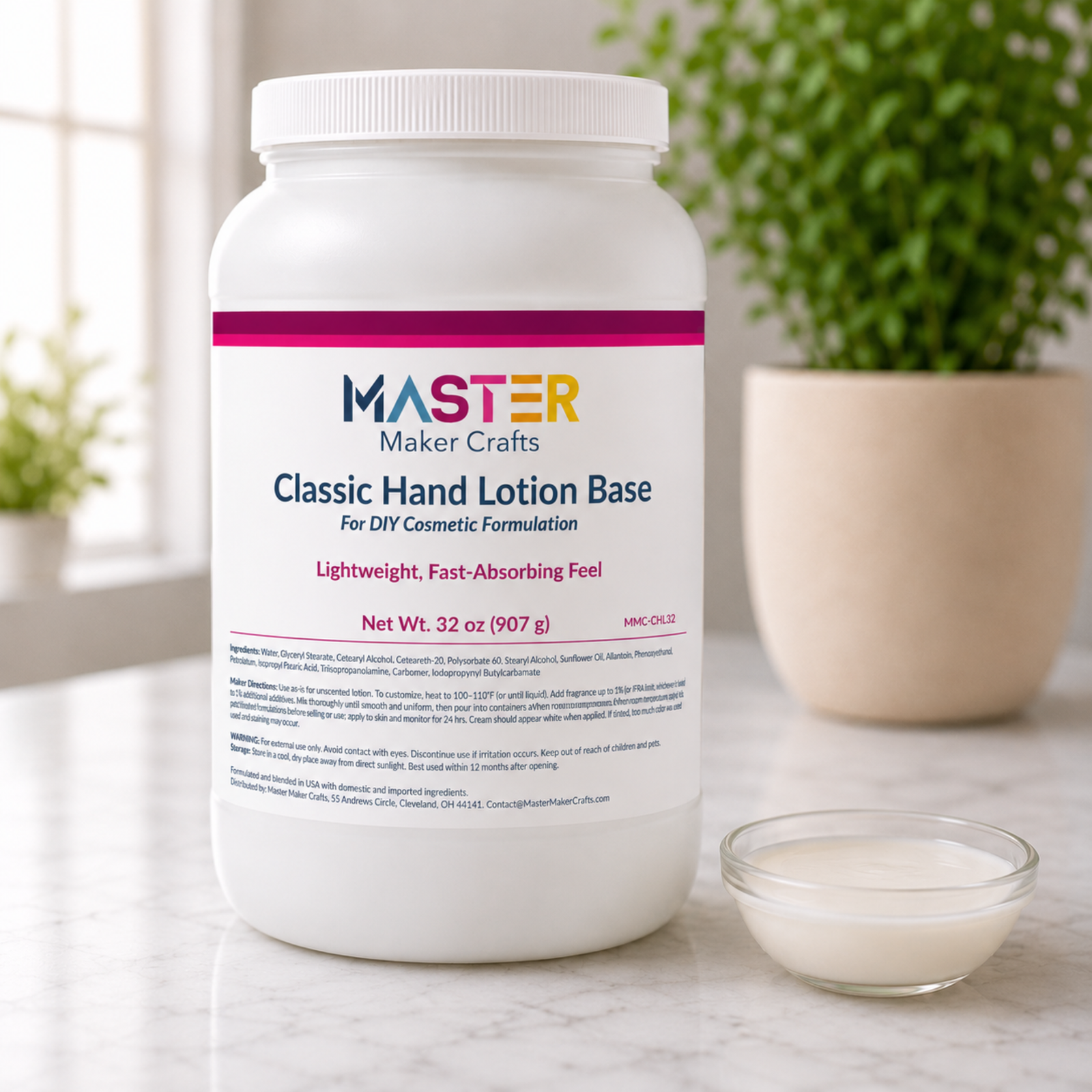 Classic Hand Lotion Base (128 oz)