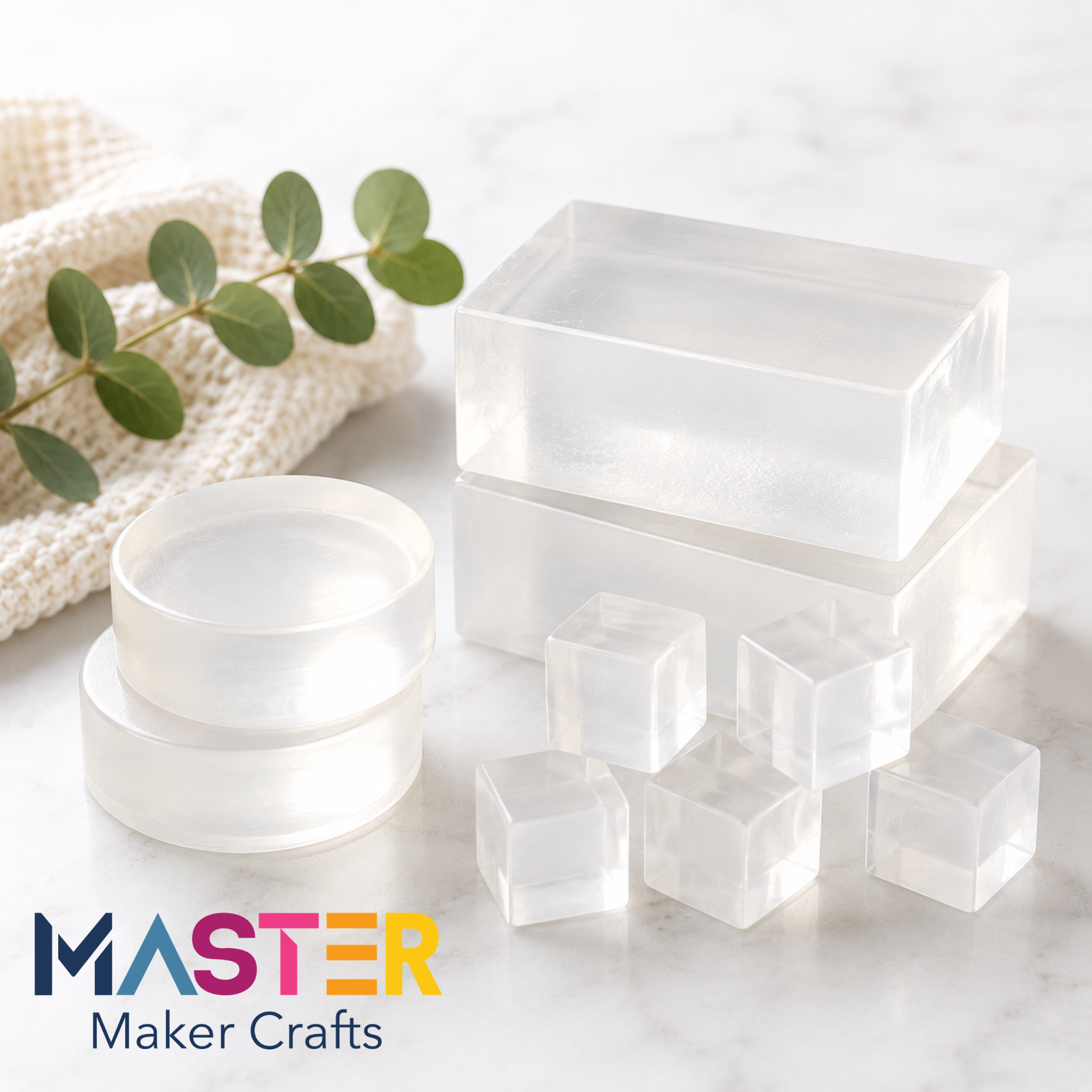 Bubble Luxe Melt & Pour Soap Base - Extra Clear (5 lb Tub)