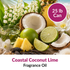 Coastal Coconut Lime Fragrance Oil (25 lbs)
