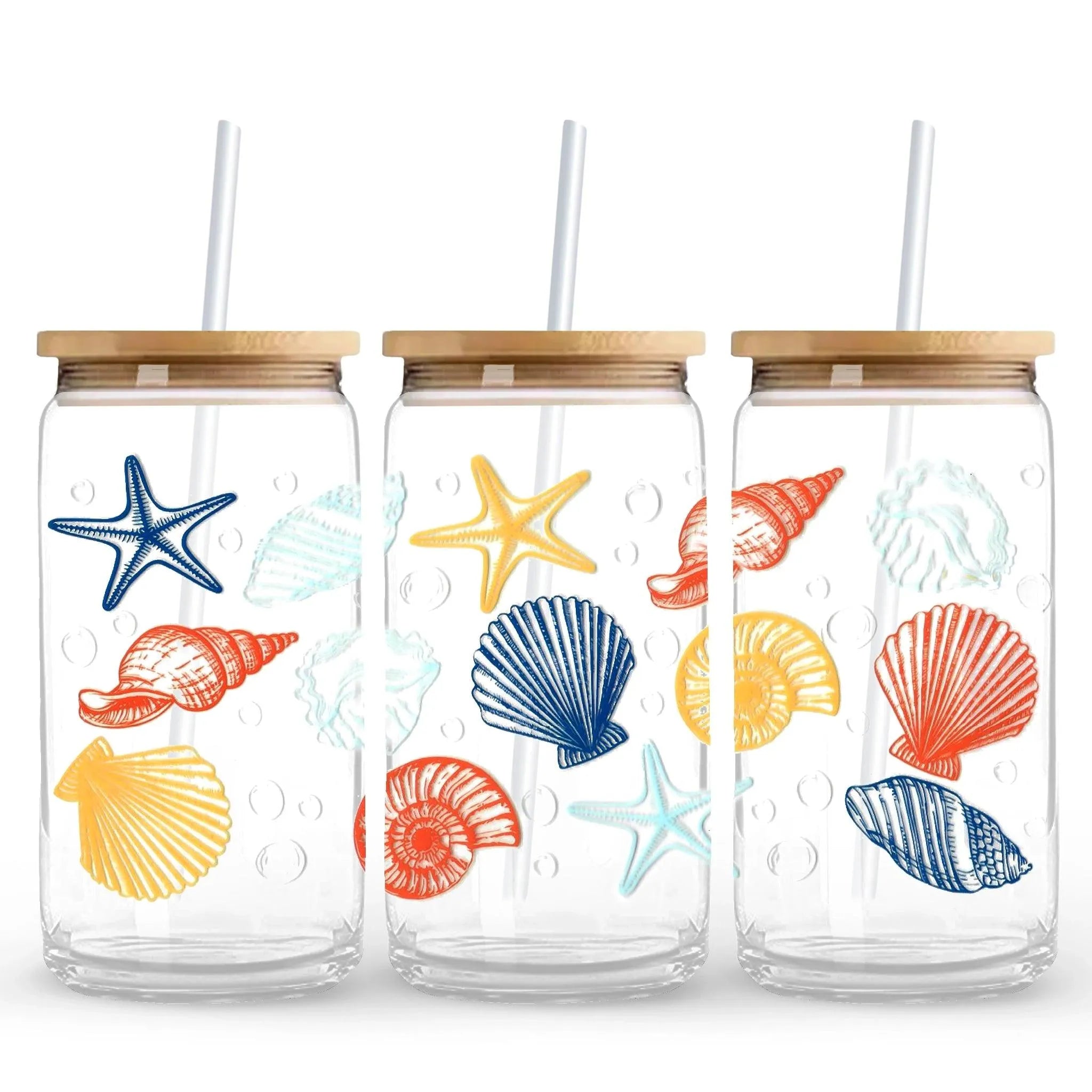 UV DTF Wrap - Coastal Shells - DIY Craft Warehouse DIY Craft Warehouse