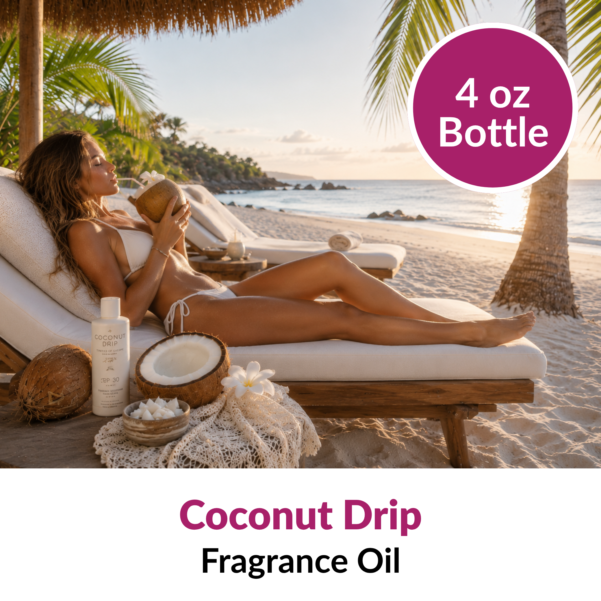 Coconut Drip Fragrance Oil (4 oz)