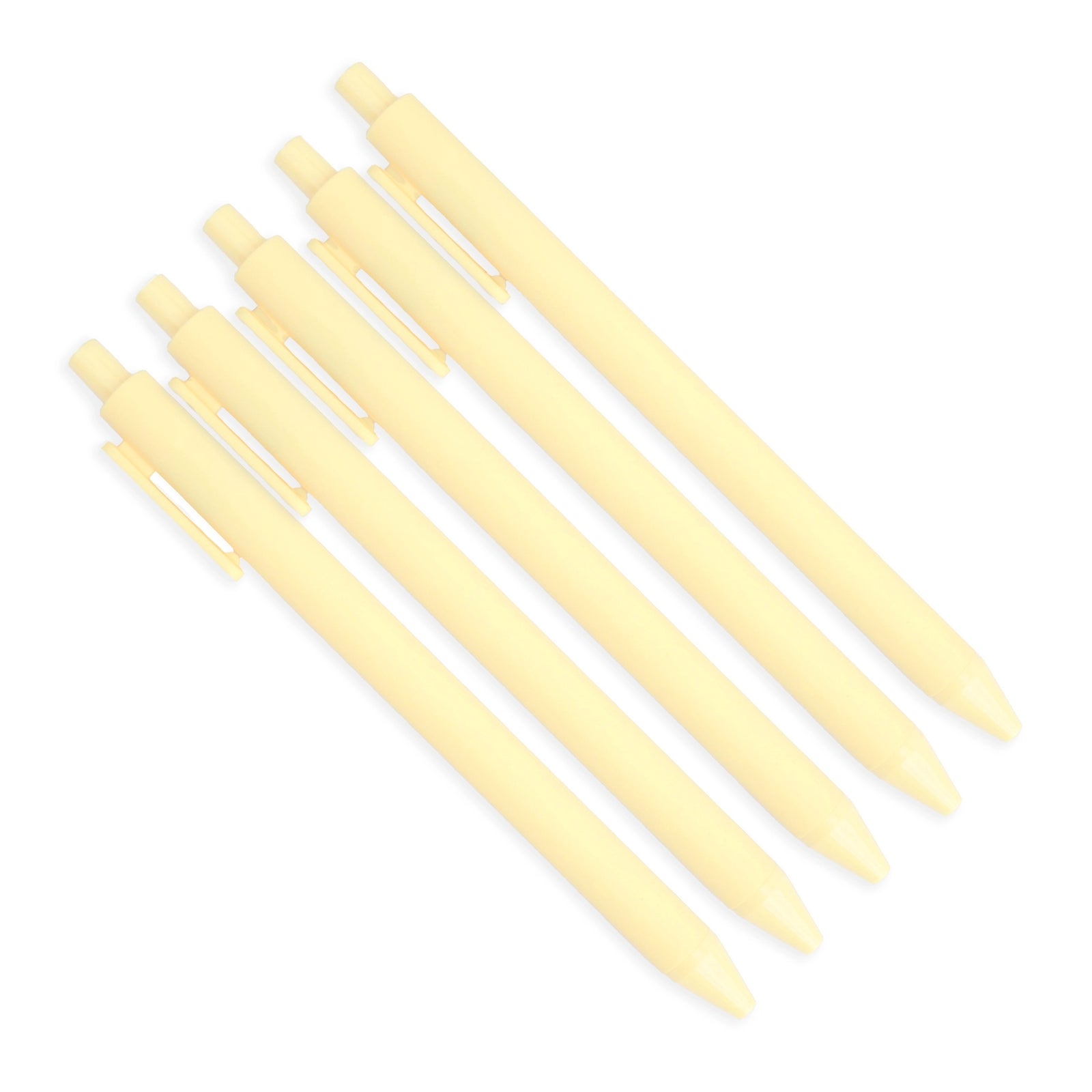 Master Maker Crafts -  Craft Pen Blank - Butter Yellow (5 pack - Ballpoint Black Ink) | Master Maker Crafts - Wholesale Craft Supplies - Fast Shipping from Ohio