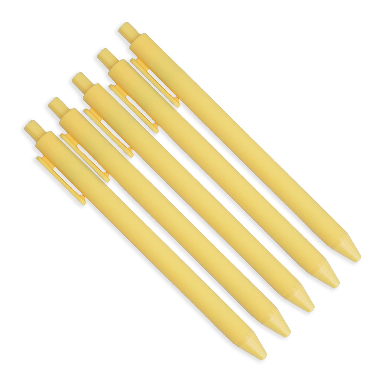 Master Maker Crafts -  Craft Pen Blank - Light Yellow (5 pack - Ballpoint Black Ink) | Master Maker Crafts - Wholesale Craft Supplies - Fast Shipping from Ohio