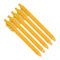 Master Maker Crafts -  Craft Pen Blank - Yellow (5 pack - Ballpoint Black Ink) | Master Maker Crafts - Wholesale Craft Supplies - Fast Shipping from Ohio DIY Craft Warehouse