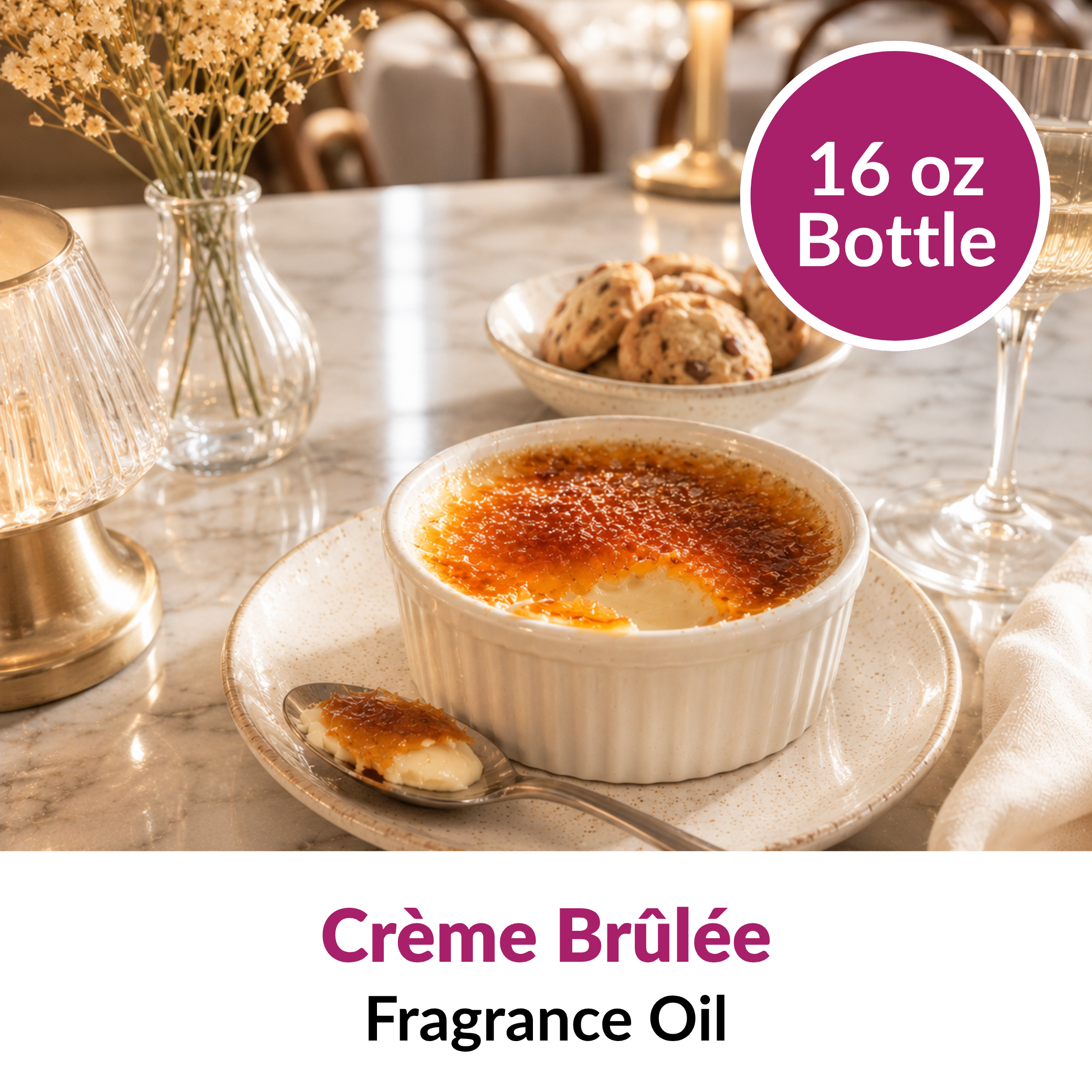Crème Brûlée Fragrance Oil (16 oz)