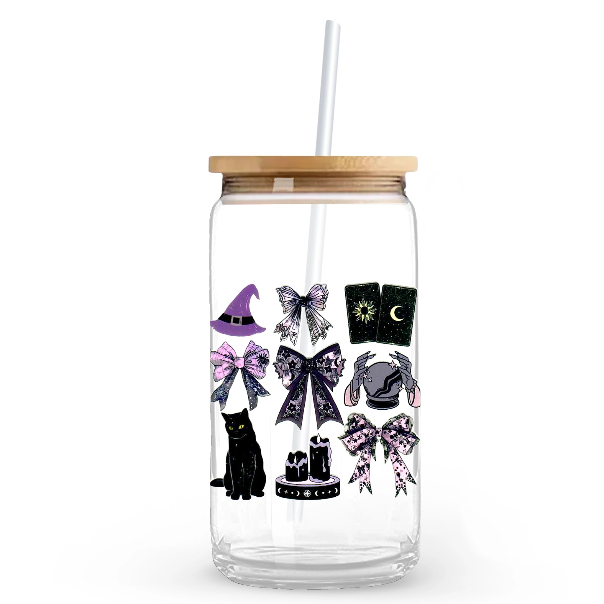 Master Maker Crafts -  UV DTF Decal - Basic Witch 2 Decals 3.5" (Cup NOT Included) | Master Maker Crafts - Wholesale Craft Supplies - Fast Shipping from Ohio DIY Craft Warehouse